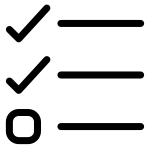 List Check SVG Icon